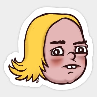 Side Eyeing Chloe Sticker